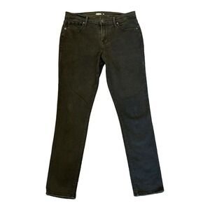 Old Navy "Curvy Skinny" Women's Black Mid Rise Denim Jeans Size 8